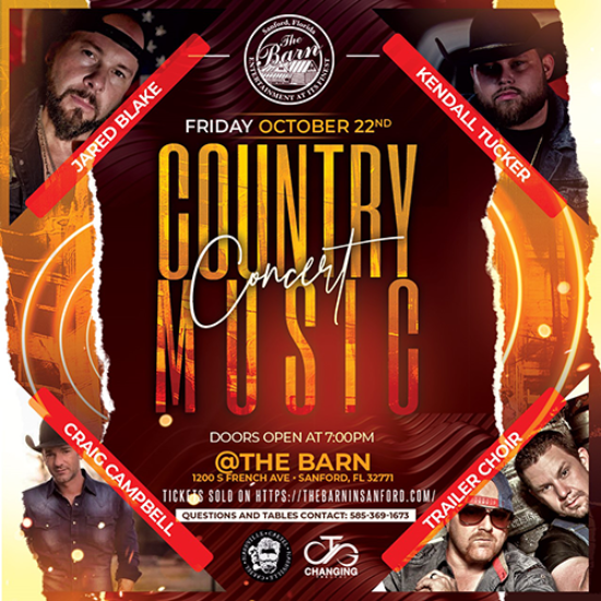 Craig Campbell, Trailer Choir, Kendall Tucker & Jared Blake Live In Concert