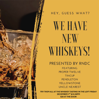 Whiskey Tasting Experience
