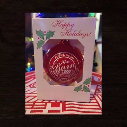 The Barn Christmas Ornament